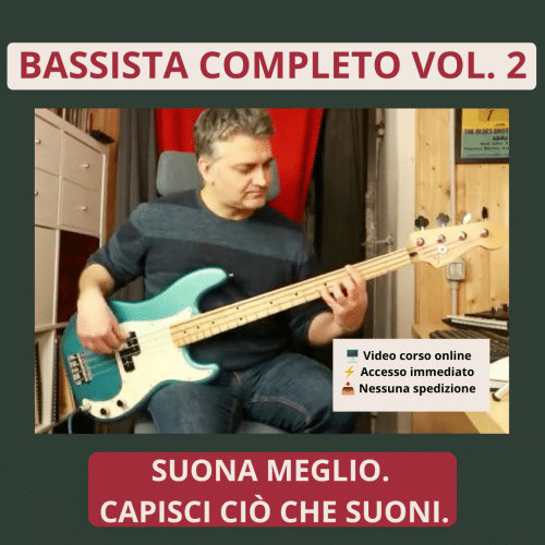 Bassista Completo - Volume 2 - Corso Online