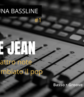 Billie Jean linea di basso